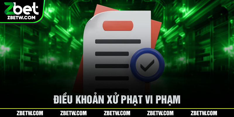 Điều khoản xử phạt vi phạm