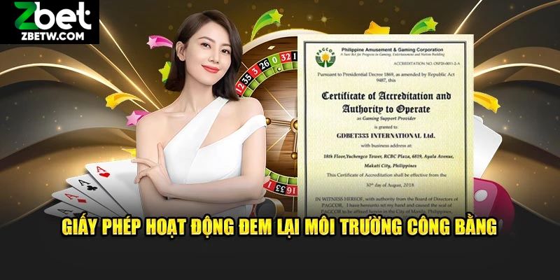 Nhà cái nổ hũ nào uy tín được đánh giá qua giấy phép hoạt động