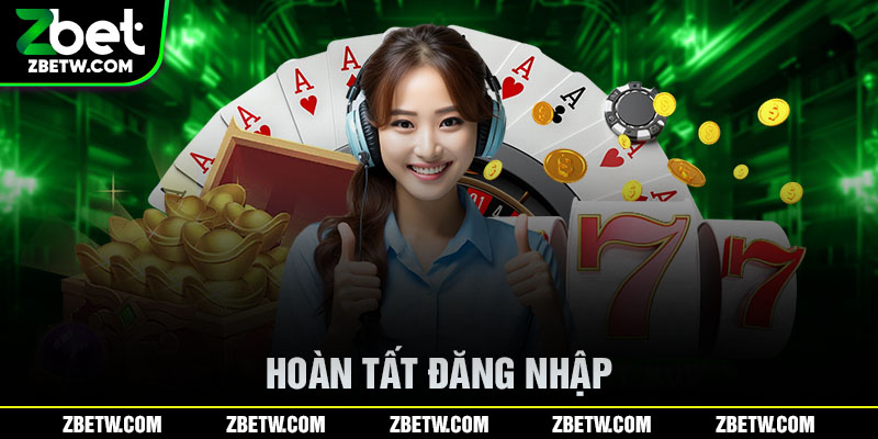 Hoàn tất đăng nhập