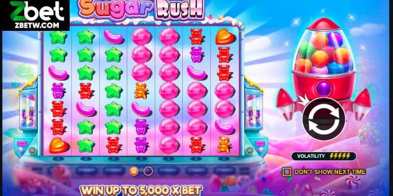Ưu điểm khi tham gia Sugar Rush Slot tại Zbet
