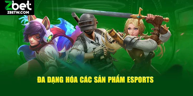 Những loại hình cược thể thao điện tử thú vị nên biết